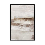 Muted Horizon in Textured Neutrals II | Framed Canvas