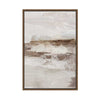 Muted Horizon in Textured Neutrals II | Framed Canvas