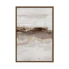 Muted Horizon in Textured Neutrals I | Framed Canvas