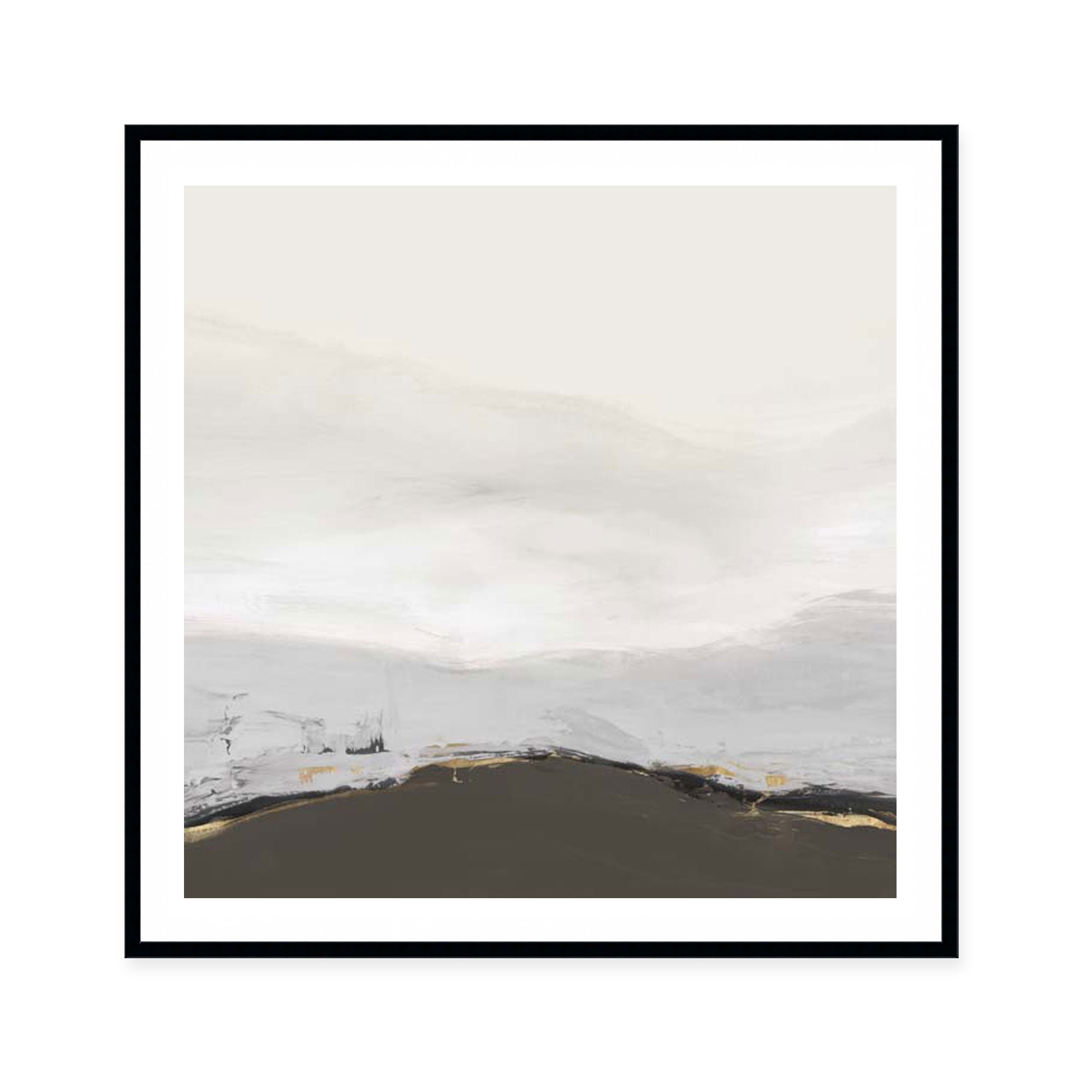 Muted Horizon with Earthy Accents