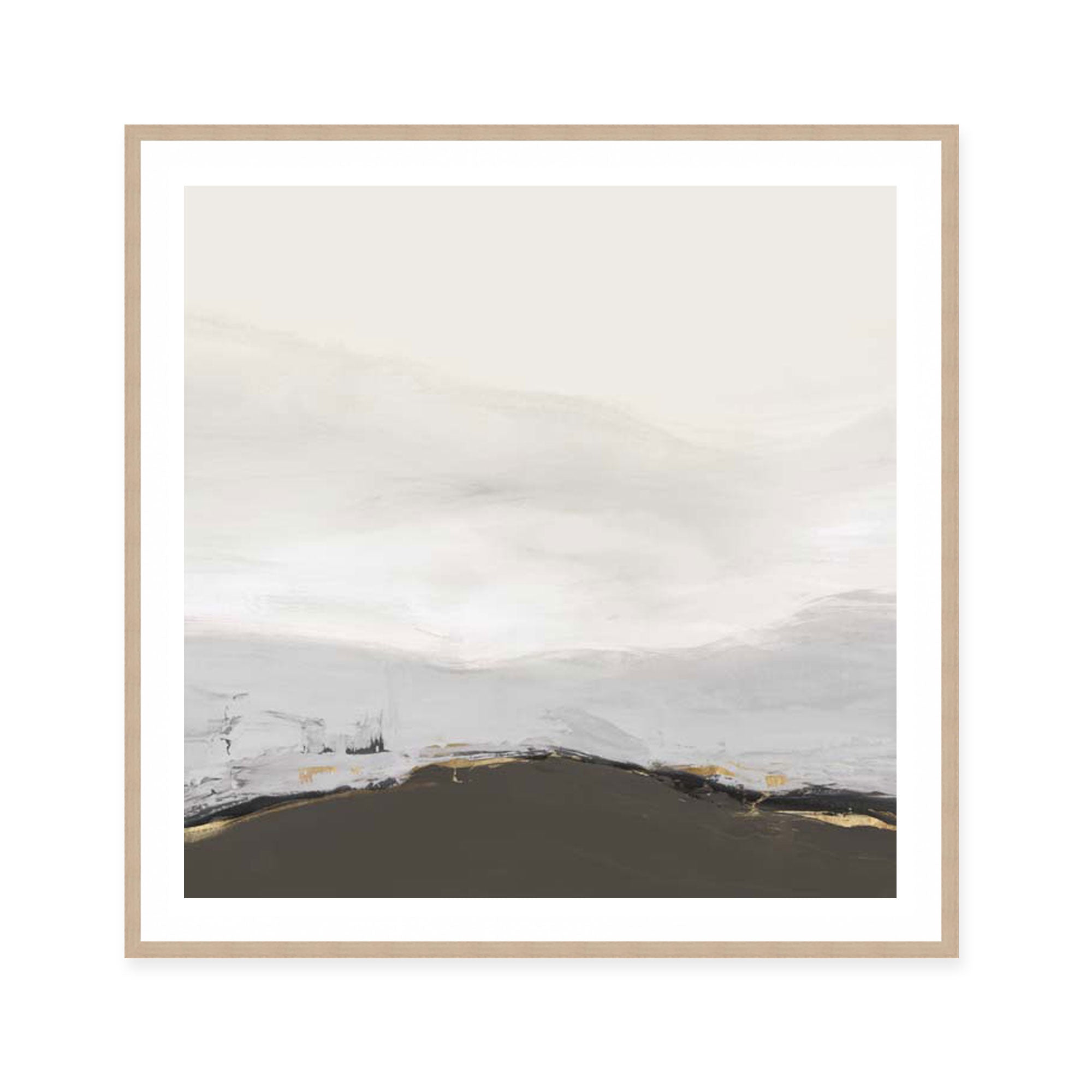 Muted Horizon with Earthy Accents