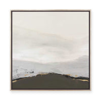Muted Horizon with Earthy Accents | Framed Canvas