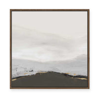 Muted Horizon with Earthy Accents | Framed Canvas