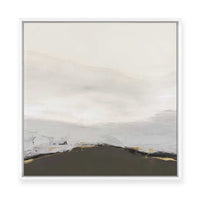 Muted Horizon with Earthy Accents | Framed Canvas