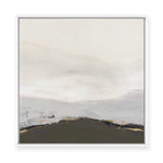 Muted Horizon with Earthy Accents | Framed Canvas