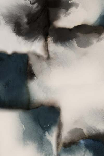 Muted Intersection of Ink and Mist I