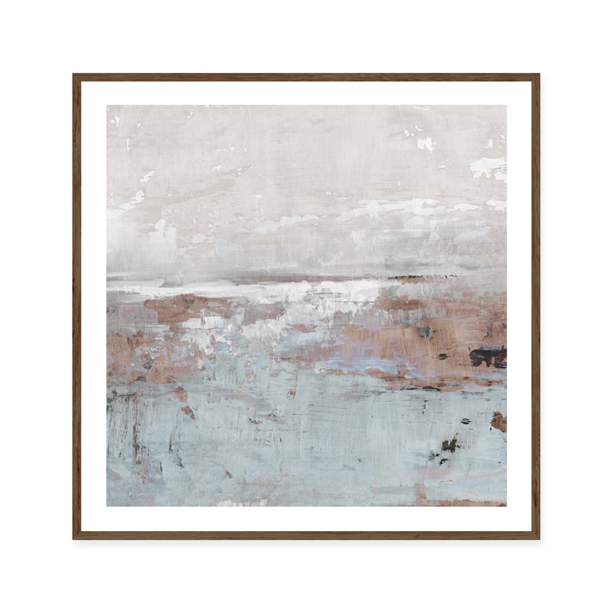Muted Landscape in Pink