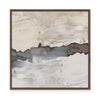 Muted Layers of Earth and Sky | Framed Canvas