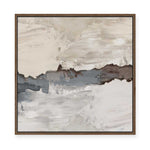 Muted Layers of Earth and Sky | Framed Canvas
