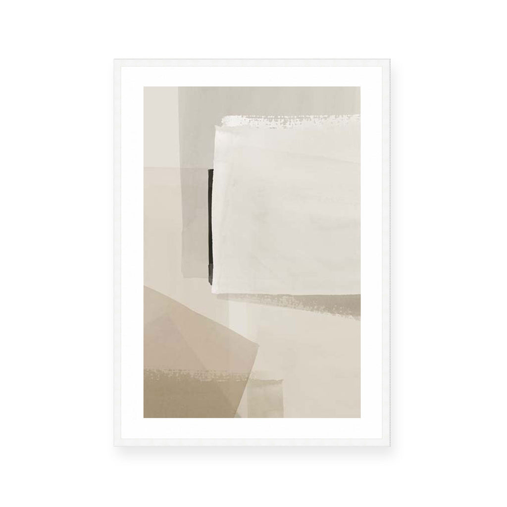 Muted Layers of Geometric Calm – Art and Framing Co