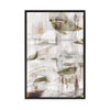 Muted Layers of Reflection II | Framed Canvas