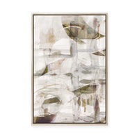 Muted Layers of Reflection II | Framed Canvas