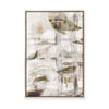 Muted Layers of Reflection II | Framed Canvas