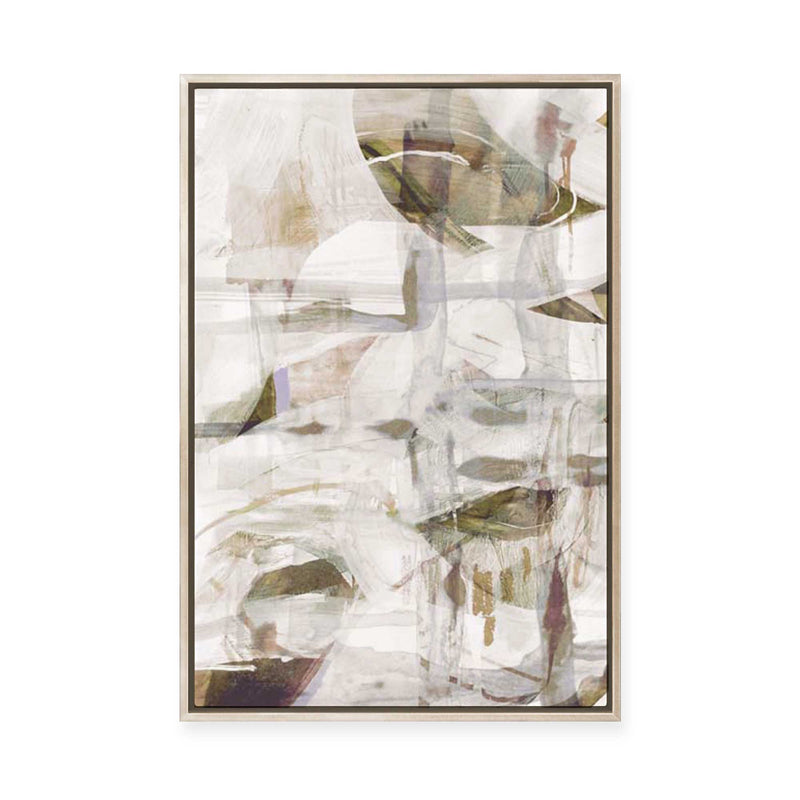 Muted Layers of Reflection II | Framed Canvas