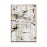Muted Layers of Reflection I | Framed Canvas