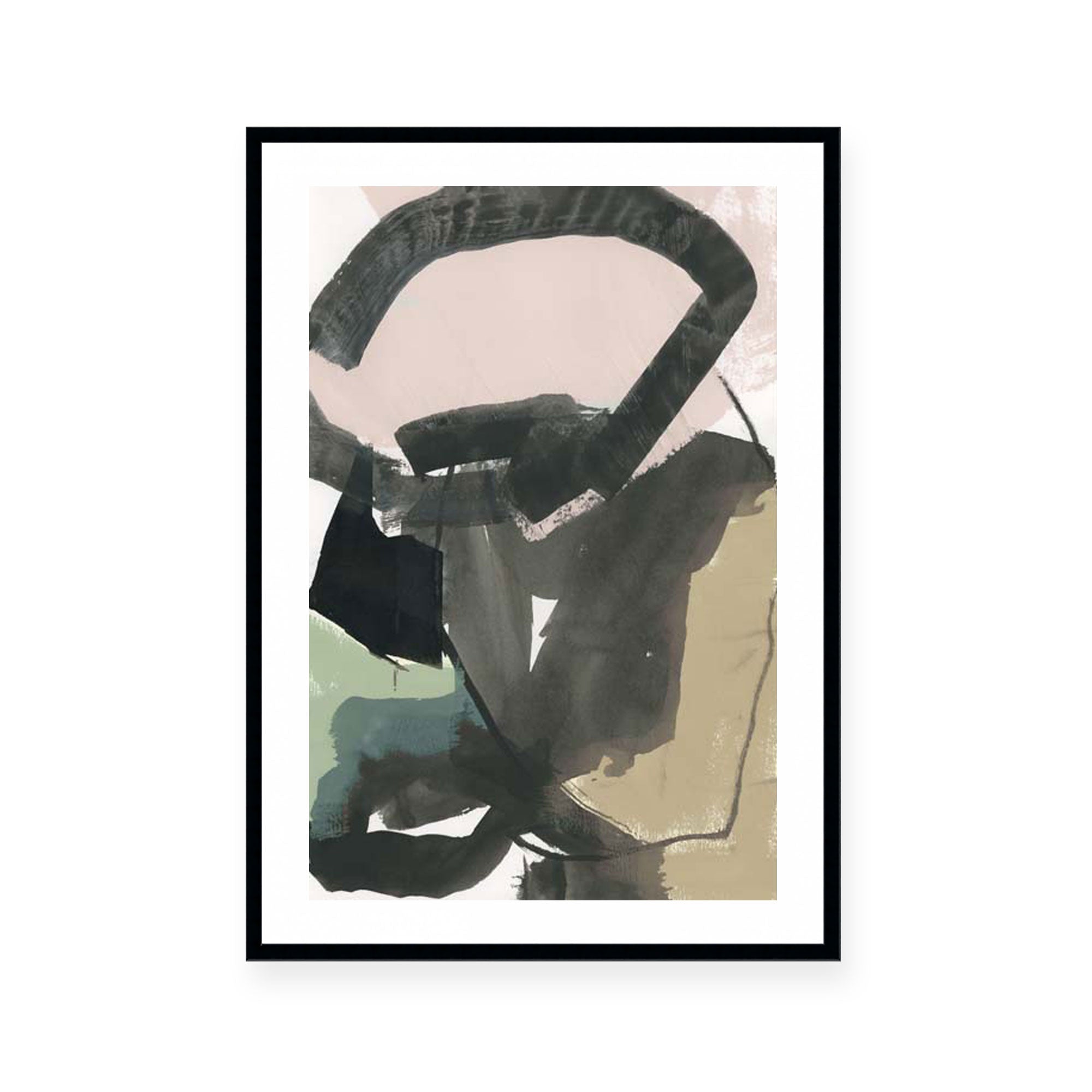 Muted Shapes in Motion II