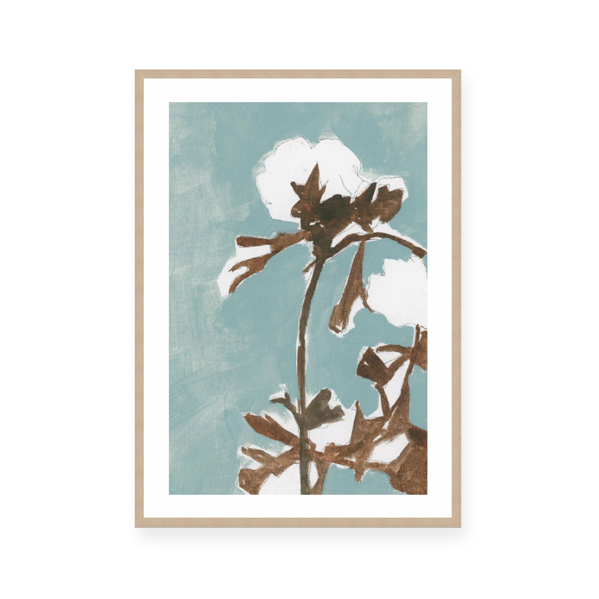 Naïve Floral Silhouette II
