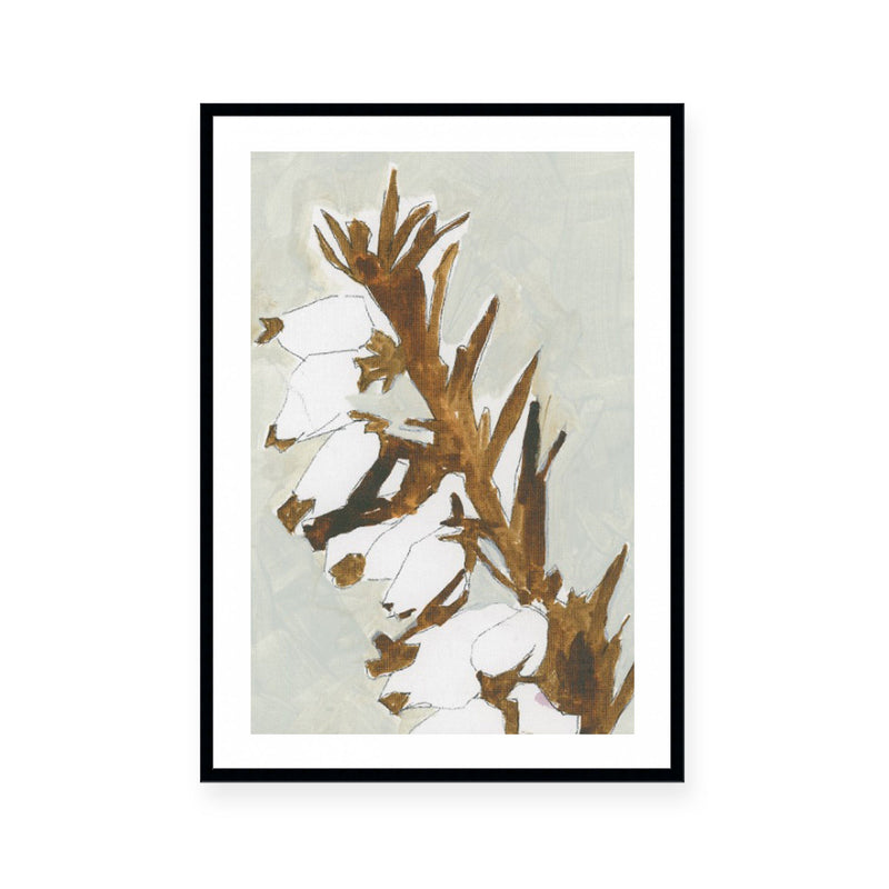 Naïve Floral Silhouette I