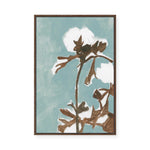 Naïve Floral Silhouette II | Framed Canvas