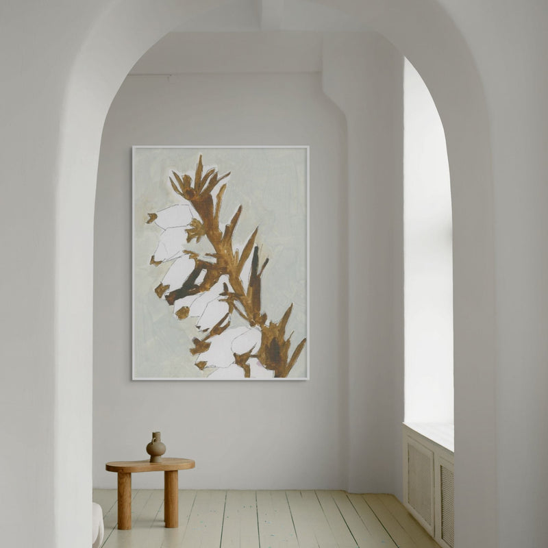 Naïve Floral Silhouette I