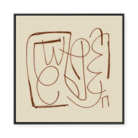 Native | Framed Canvas