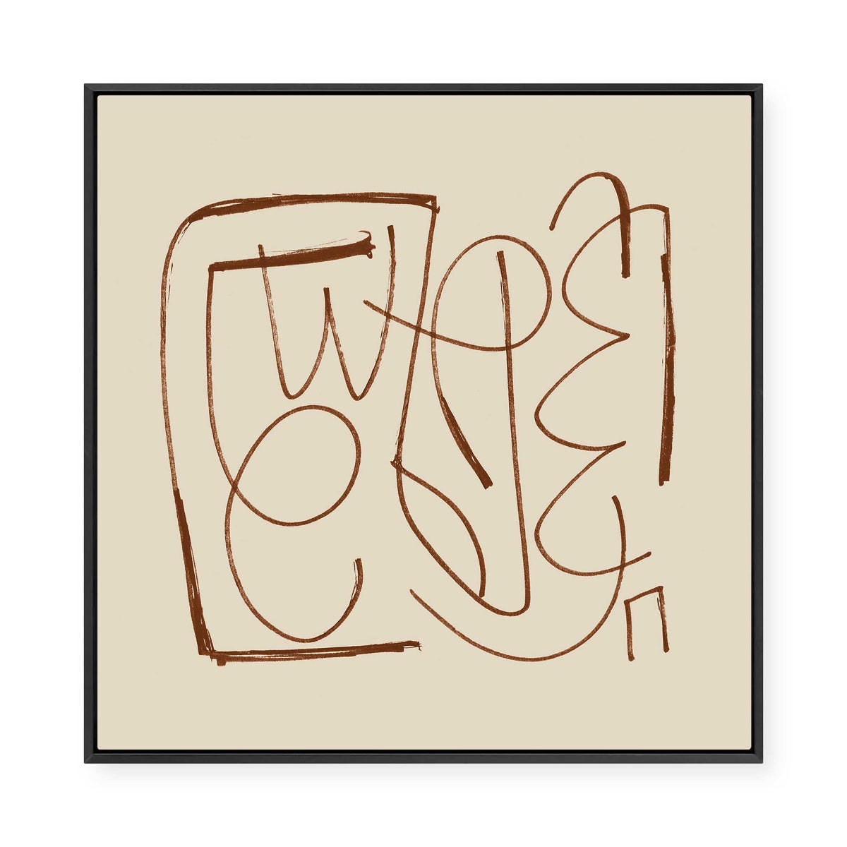 Native | Framed Canvas