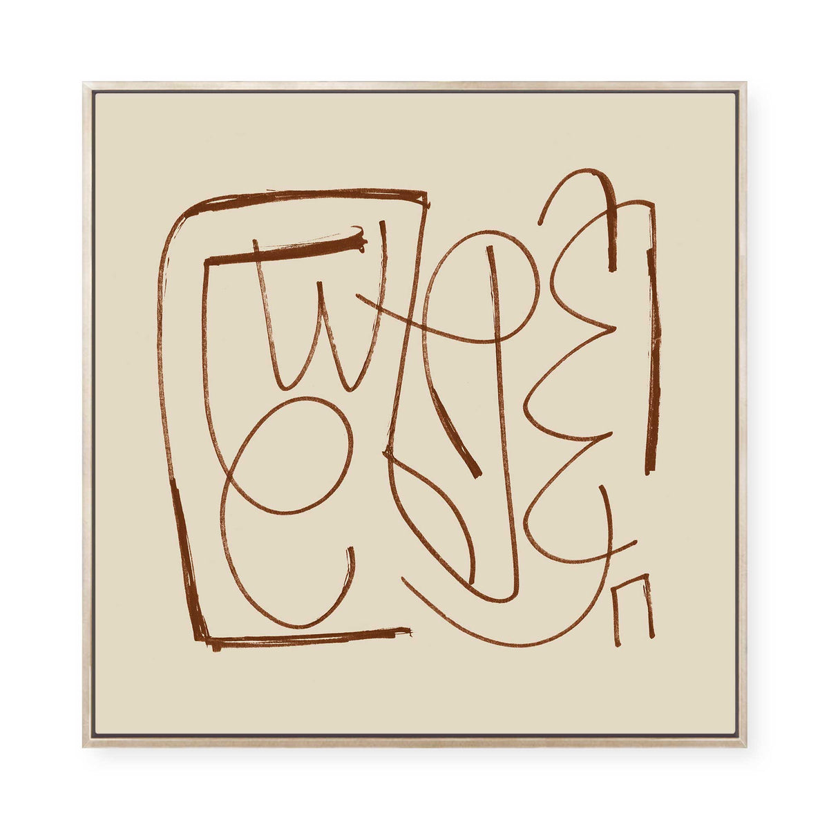 Native | Framed Canvas