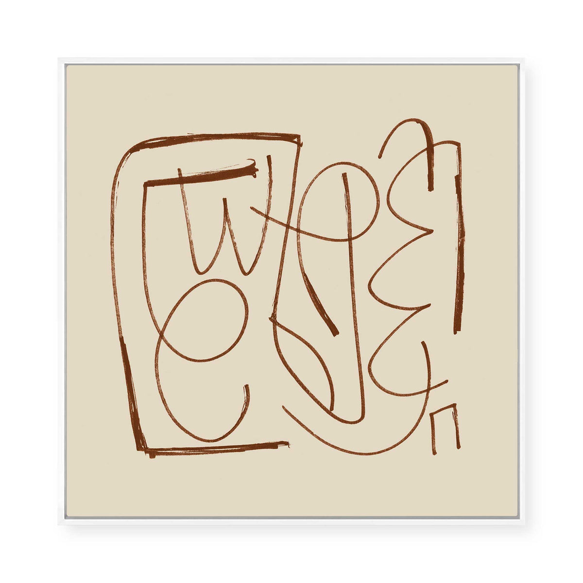 Native | Framed Canvas