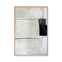 Neutral Balance I | Framed Canvas