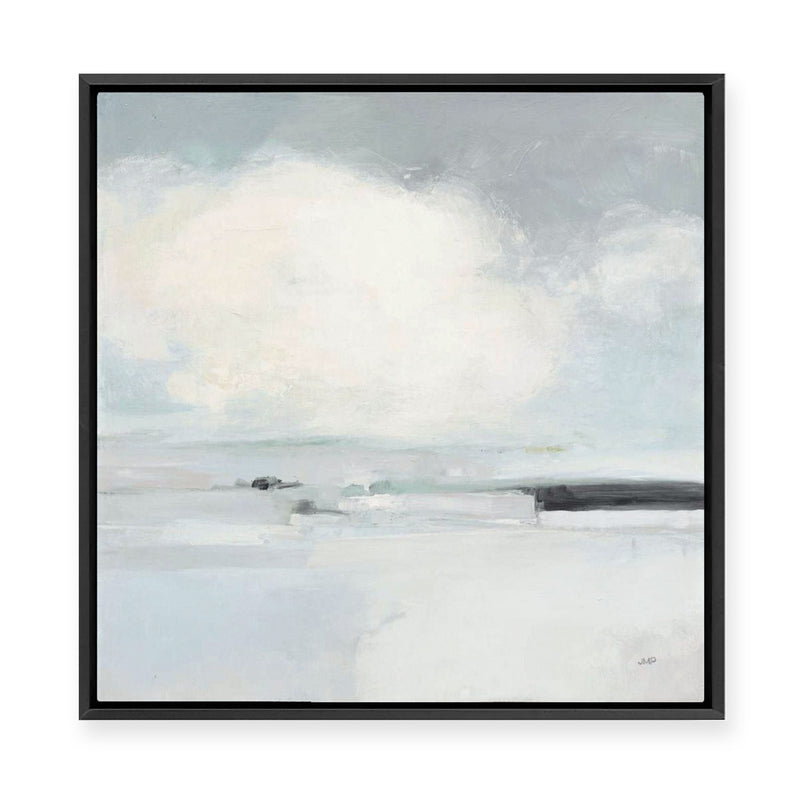 Neutral Horizon | Framed Canvas