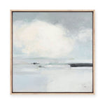 Neutral Horizon | Framed Canvas