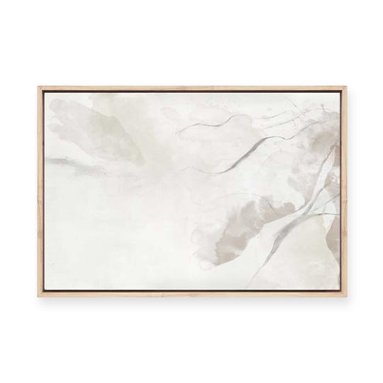 Neutral Sun Flare | Framed Canvas