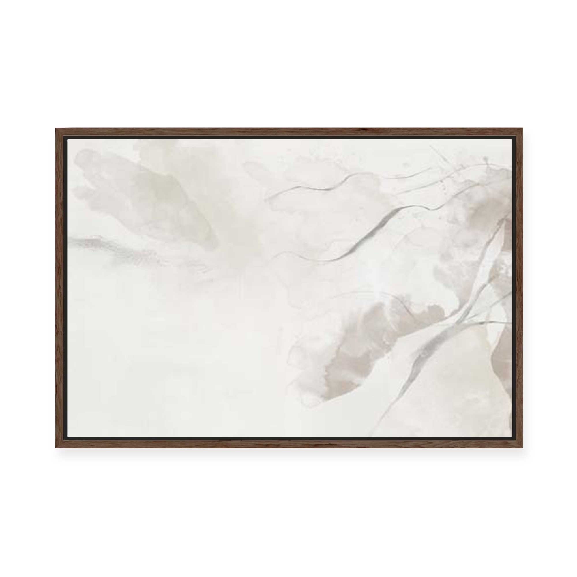 Neutral Sun Flare | Framed Canvas