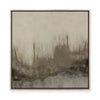 Neutral Terrain | Square | Framed Canvas