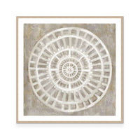 Neutral Textured Medallion