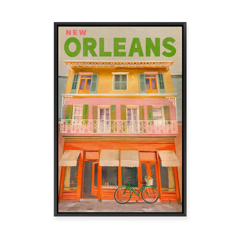 New Orleans | Framed Canvas