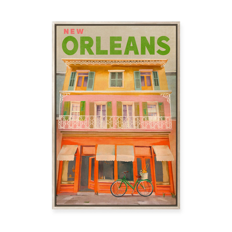 New Orleans | Framed Canvas