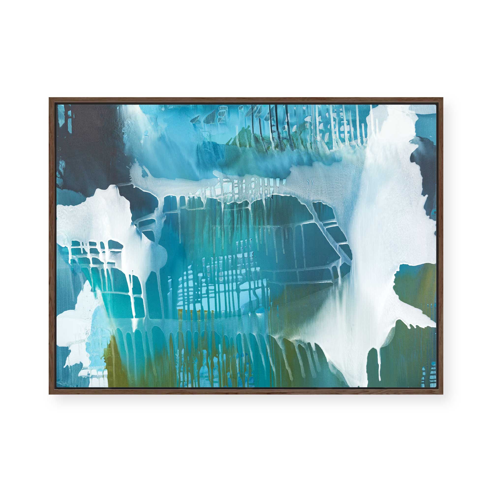 Night and Day | Framed Canvas