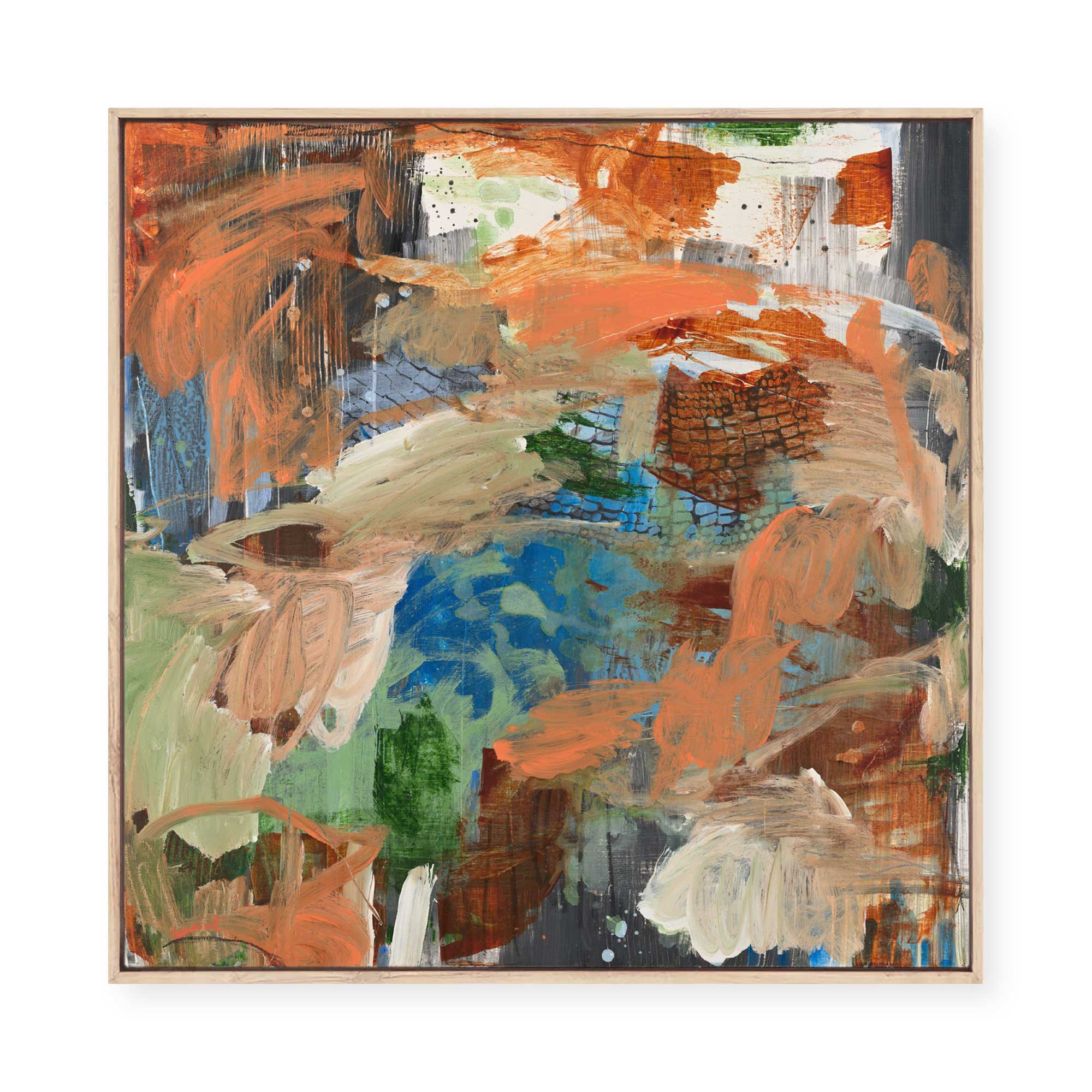 Old Town | Framed Canvas