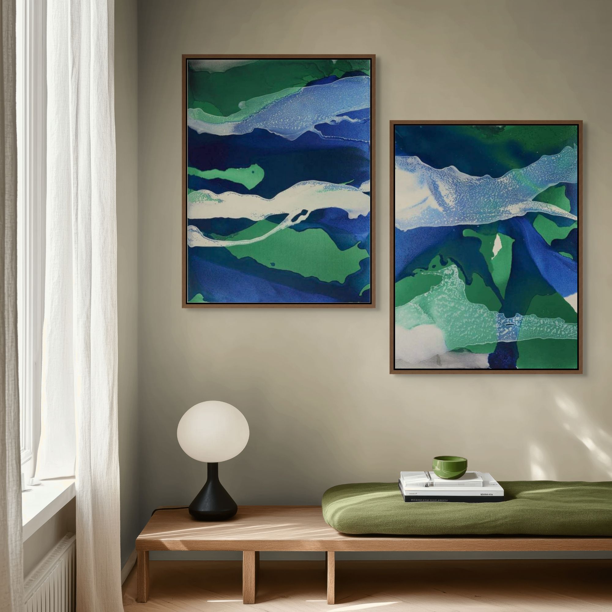 Ocean Elements I | Framed Canvas