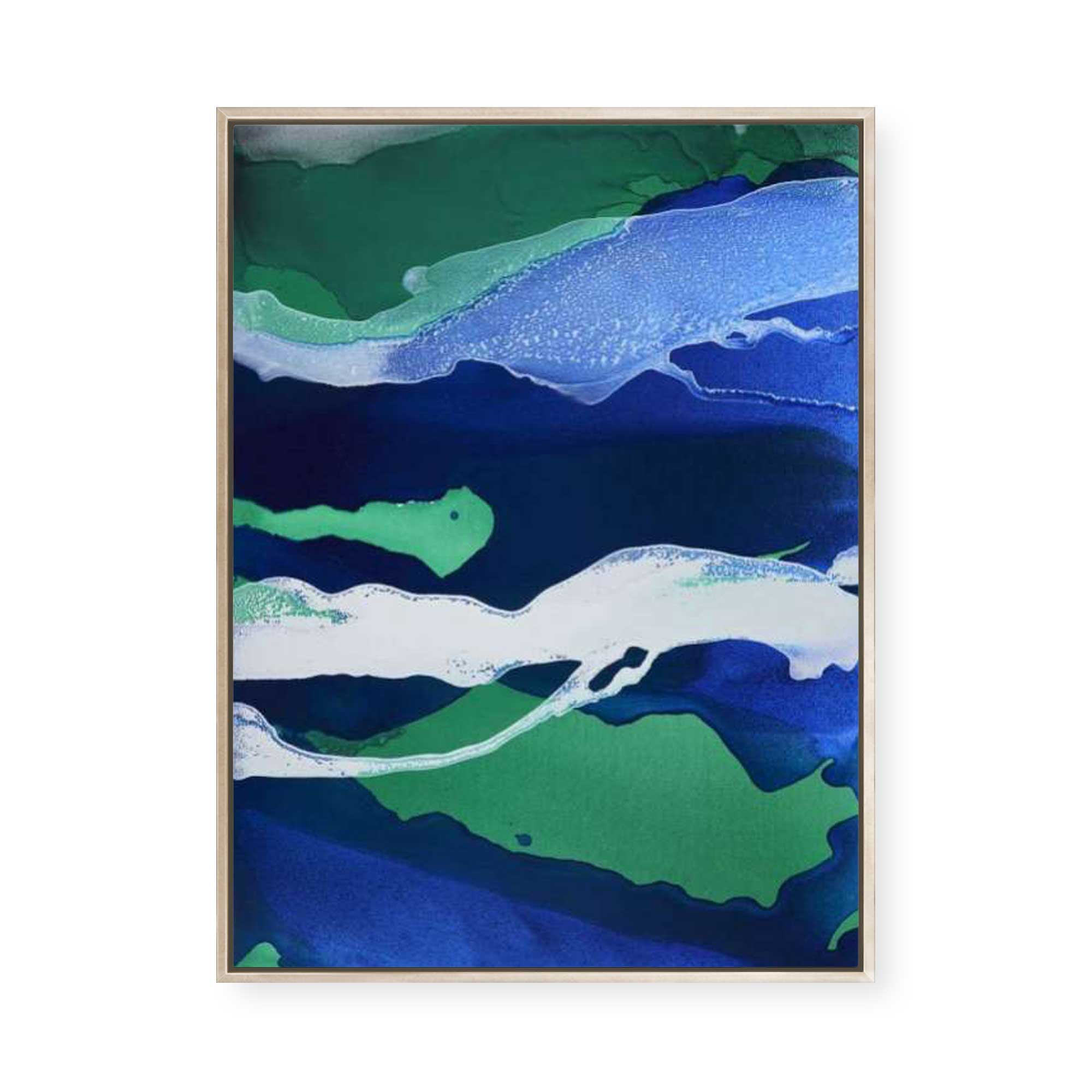 Ocean Elements II | Framed Canvas