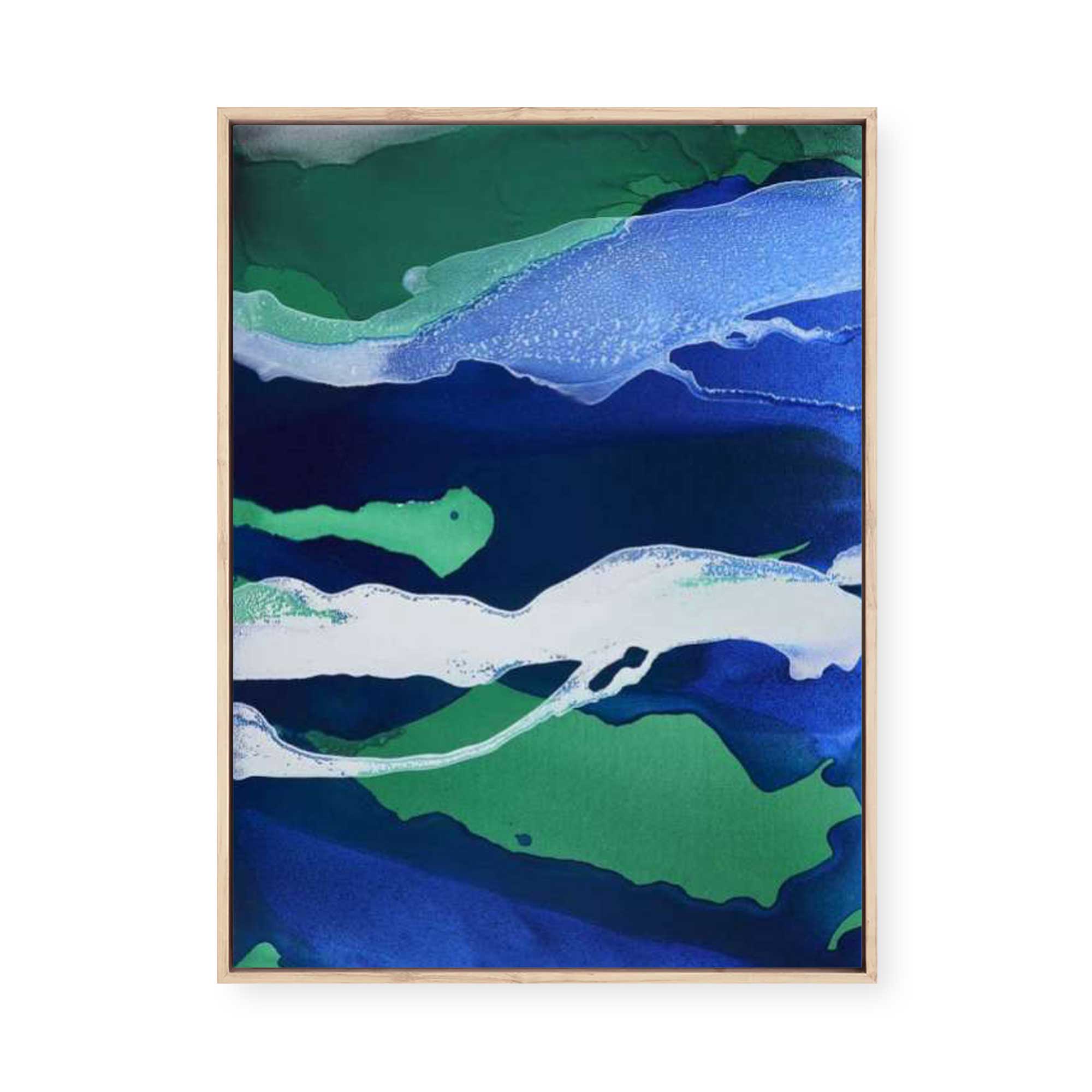 Ocean Elements II | Framed Canvas