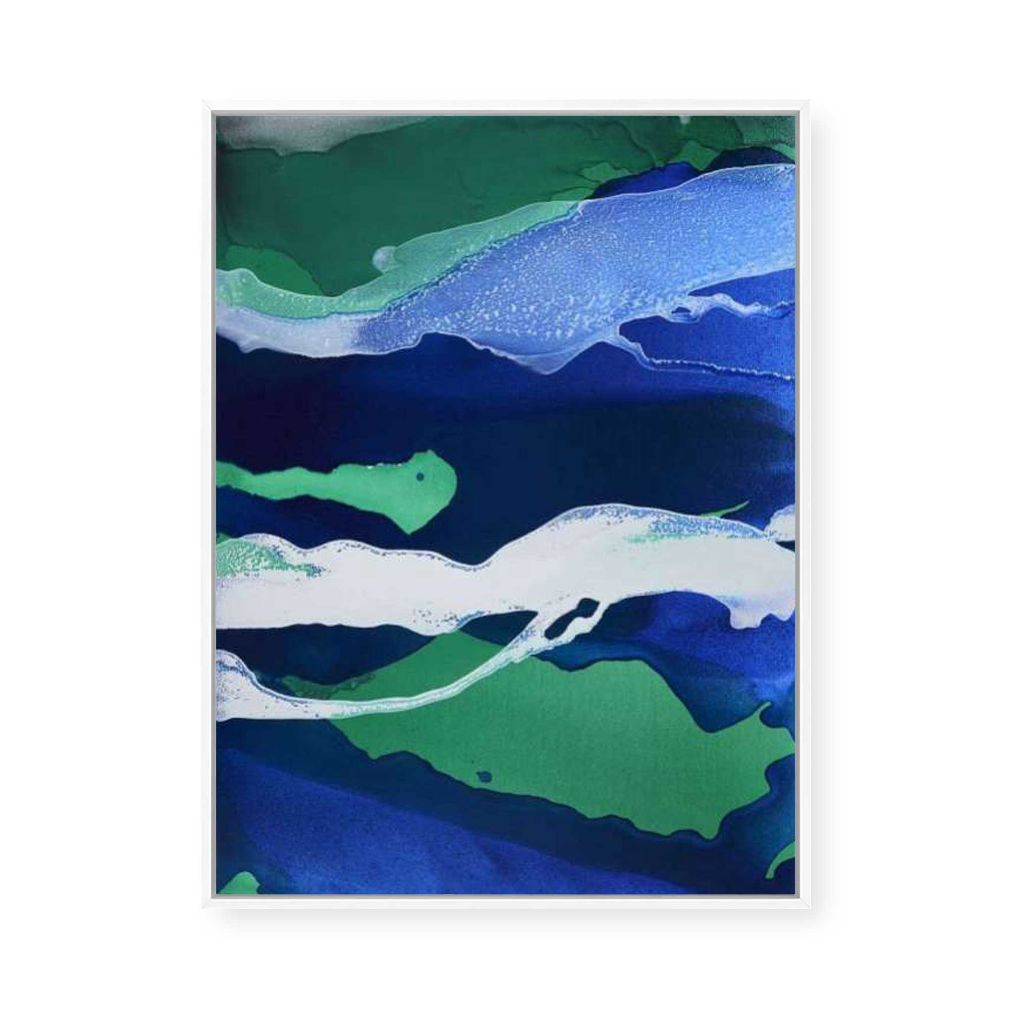 Ocean Elements II | Framed Canvas