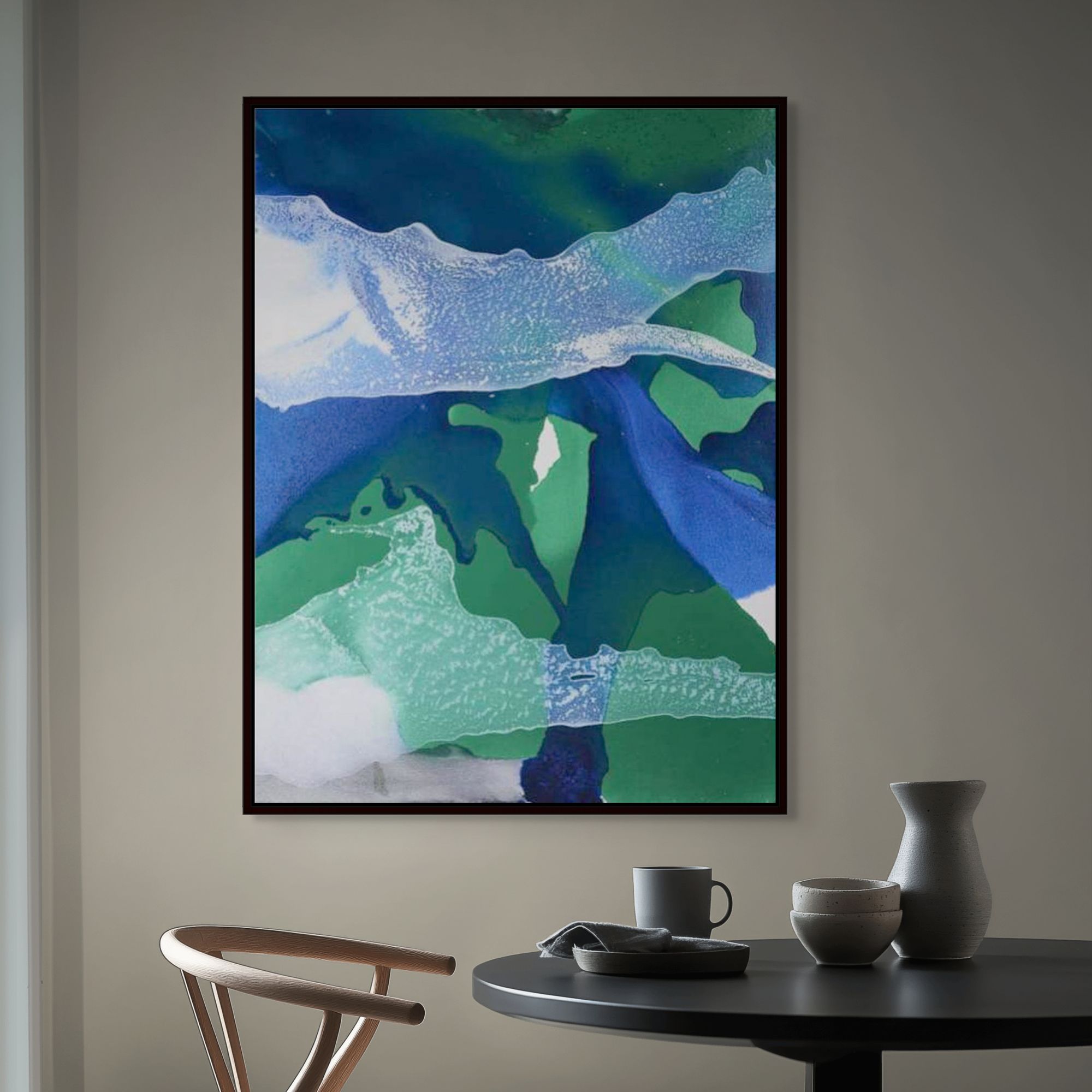 Ocean Elements II | Framed Canvas