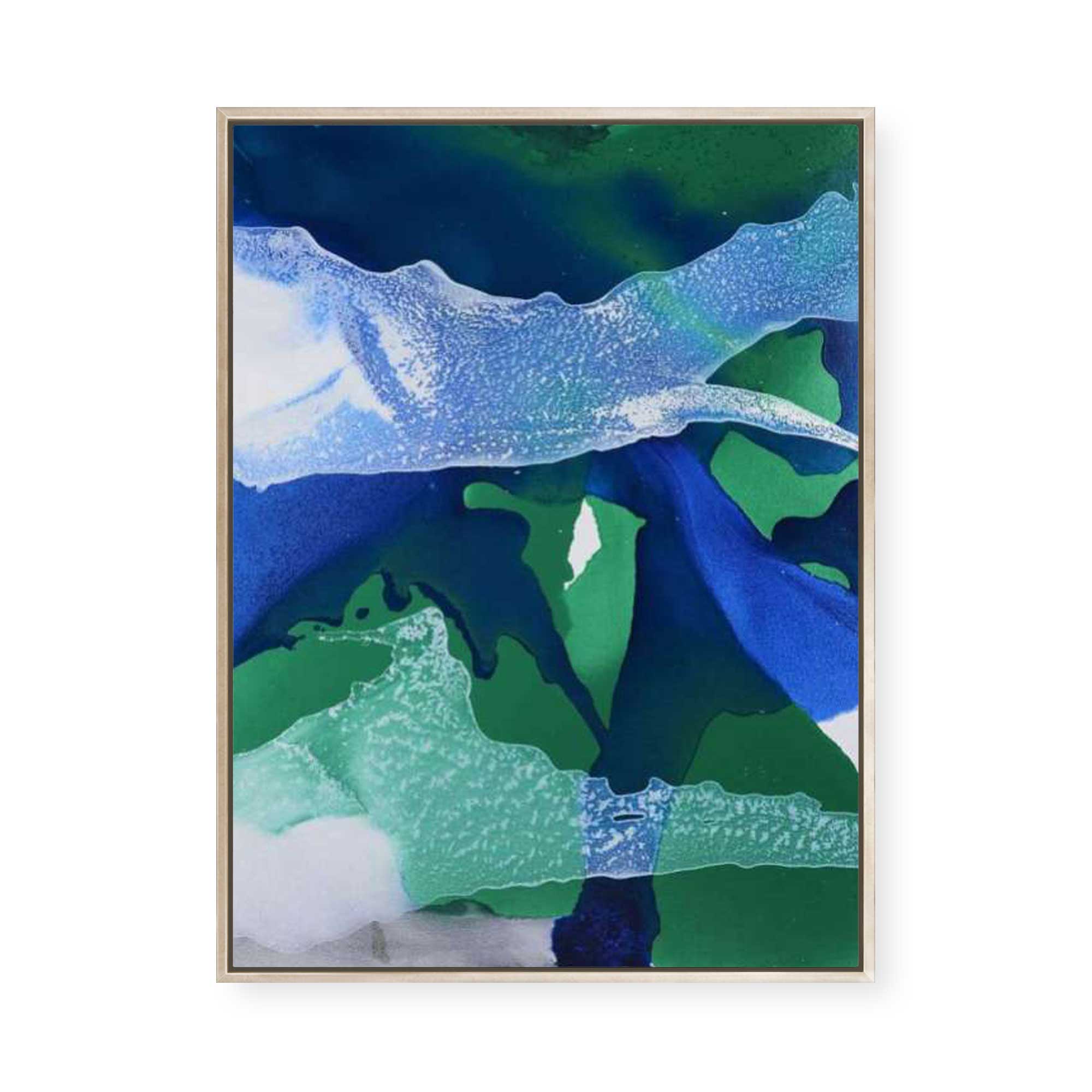Ocean Elements I | Framed Canvas