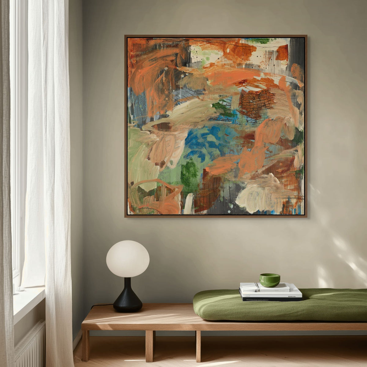 Old Town | Framed Canvas