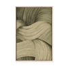 Olive Pigment | Framed Canvas