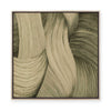 Olive Pigment | Square | Framed Canvas