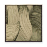 Olive Pigment | Square | Framed Canvas