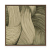 Olive Pigment | Square | Framed Canvas